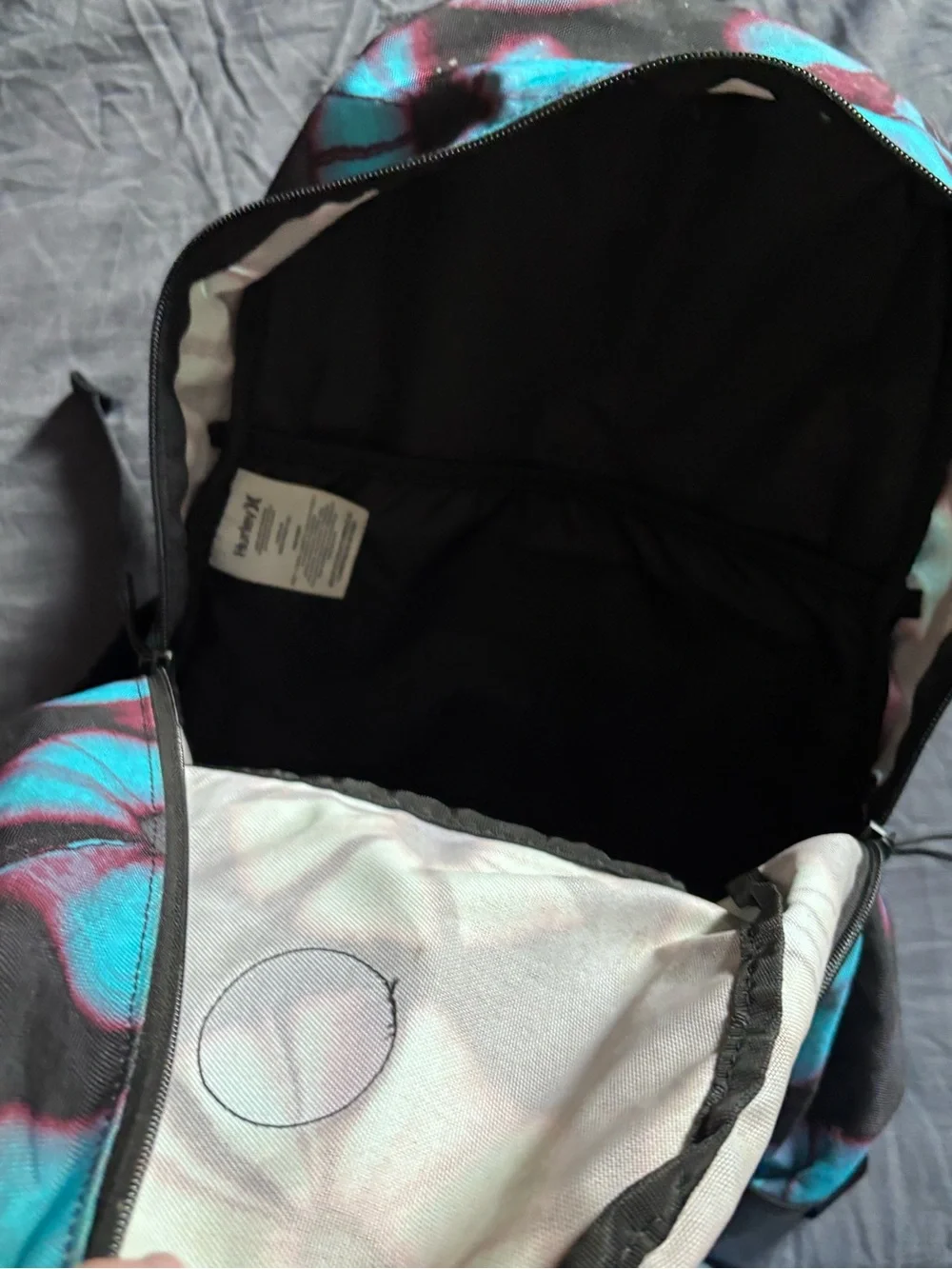 NEW HURLEY BLOCKADE TROPICS UNISEX SCHOOL MENS BACKPACK BAG